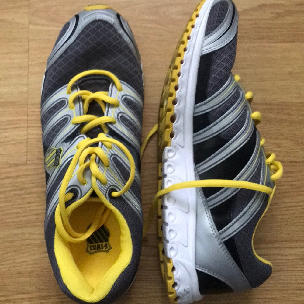 K-Swiss Yellow & Grey Women’s Shoes